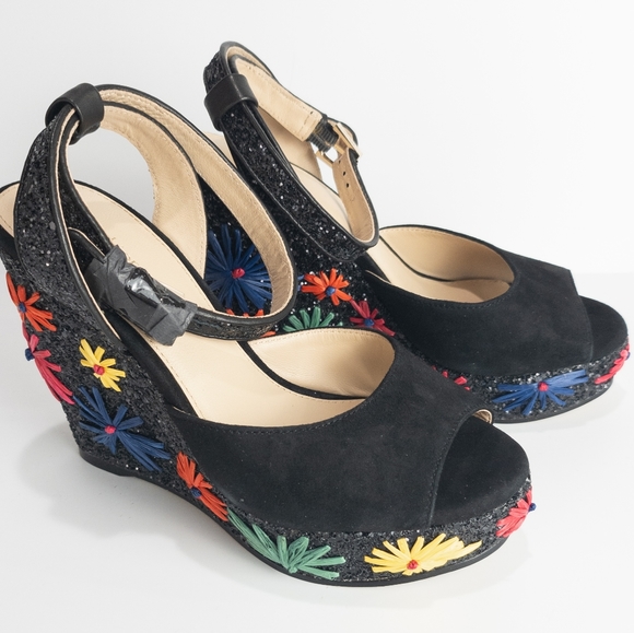 Botkier Jessie Wedge Sandal -6.5 - Picture 7 of 9